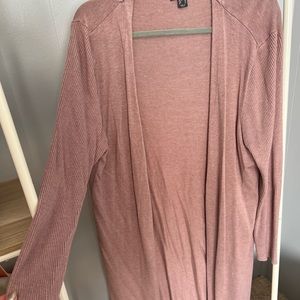 Mauve Duster Cardigan